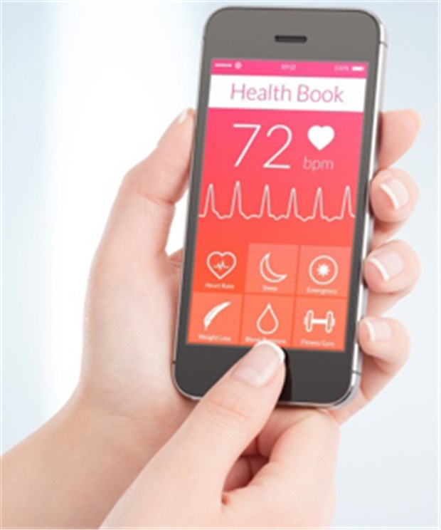 Warnung vor Effizienz-Hype zur Gesundheit Smartphones können Gesundheitsdaten sammeln und übermitteln.