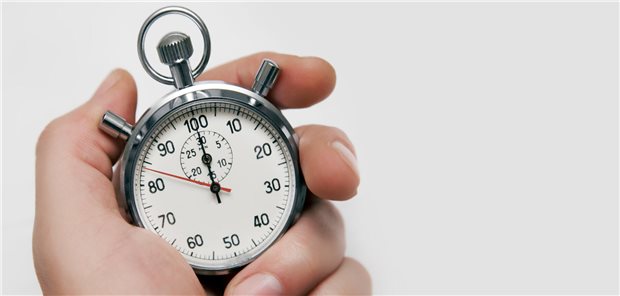 Eine Stoppuhr