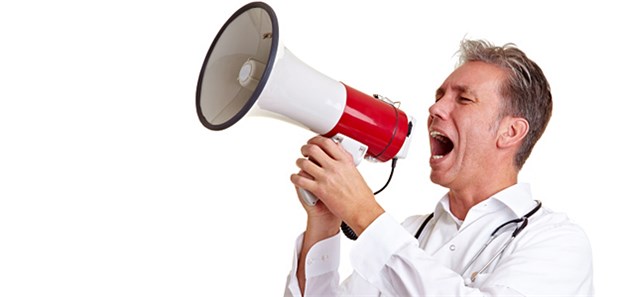 So nicht mehr! Die Ärzte begehren gegen das System auf.