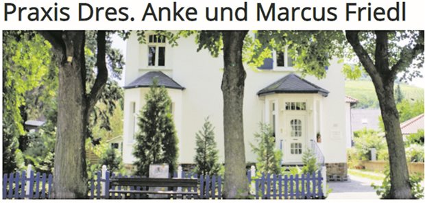 Hochwasser: Komplette Praxis versinkt in den Fluten So sah die Praxis von Dres. Anke und Marcus Friedl aus.