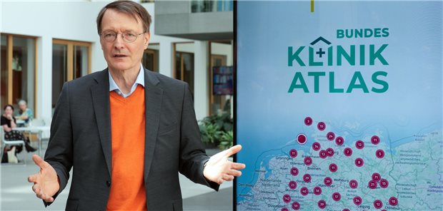 Lauterbach will Klinik-Atlas überarbeiten Soll für Patienten sehr viel verständlicher werden: Der Bundes-Klinikatlas von Minister Karl Lauterbach