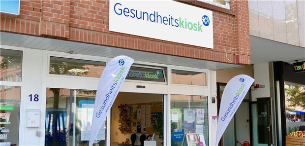 Regierung will Netz von 1000 Gesundheitskiosken aufbauen Soll nach dem Willen von Gesundheitsminister Karl Lauterbach Schule machen: Der Gesundheitskiosk, hier im Hamburger Stadtteil Billstedt-Horn.