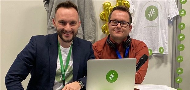 Darum ist Networking für junge Ärzte wichtig Sprechen beim DKK darüber, wie junge Leute Netzwerke nutzen: Timo Frank (links) und Alexander Joppich