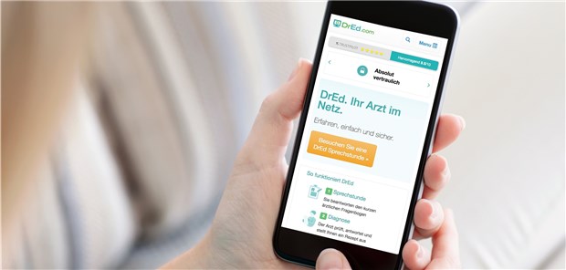 Online-Praxis DrEd zieht es nach Deutschland Sprechstunde to Go: DrEd läuft natürlich auch auf mobilen Endgeräten.