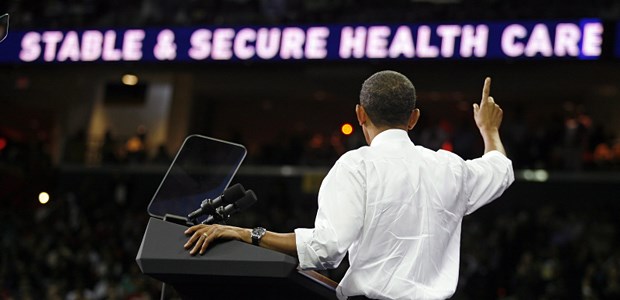 Von Bismarck sind die USA noch Welten entfernt "Stabile und sichere Krankenversorgung": US-Präsident Barack Obama hat lange für die Durchsetzung der Gesundheitsreform kämpfen müssen.