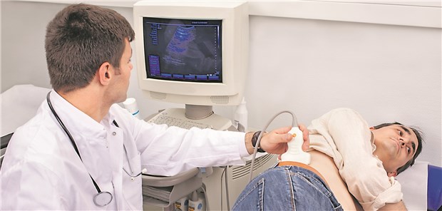 Steinleiden werden meist per Ultraschall diagnostiziert.