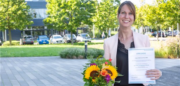 Stephanie Pfänder, Trägerin des diesjährigen Jürgen Wehland-Preises.
