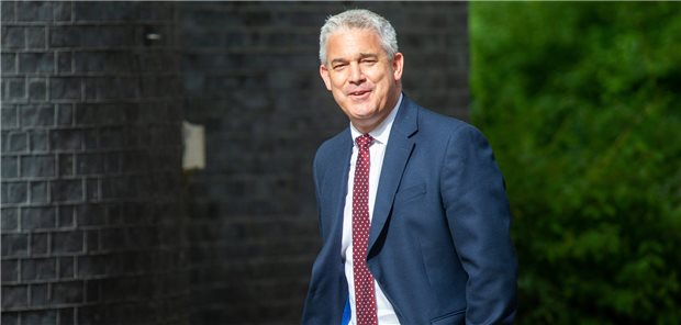 Steve Barclay in der Downing Street.