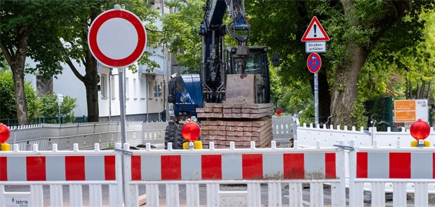 Straße gesperrt: Ärzte können sich dagegen nicht so leicht wehren.