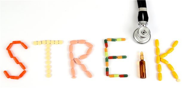 Streik! 60 Prozent der Umfrage-Teilnehmer sprechen sich für Praxisschließungen aus.