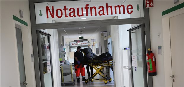 Eine Notaufnahme im Hospital