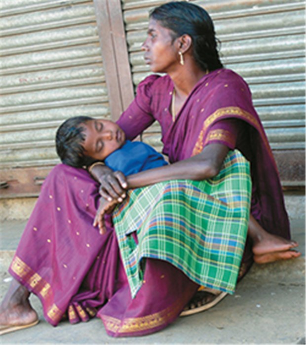 Eine Zukunft für die Kinder der Welt Szene aus Indien.