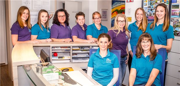 Danke! Team der Praxis am Weidenweg