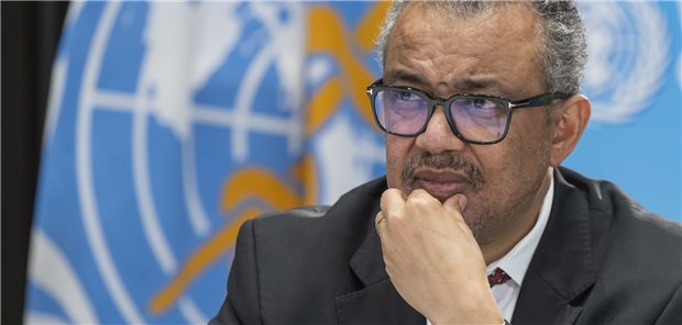 Tedros Adhanom Ghebreyesus, Generaldirektor der WHO, erinnerte zur Eröffnung der Aids-Konferenz an die Werte, die zur Gründung der Weltgesundheitsorganisation vor 75 Jahren geführt hätten. (Archivbild)