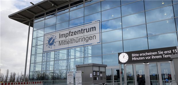 Das Impfzentrum in Mittelthüringen