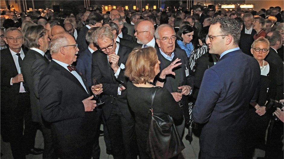 Traditionell trifft sich beim Neujahrsempfang allerhand gesundheitspolitische Pr...