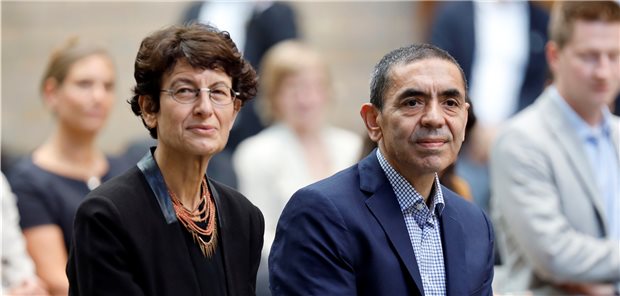 „Spanischer Nobelpreis“ für BioNTech-Gründer Träger des Prinz-von-Asturien-Preises: das Mainzer Medizinerpaar Özlem Türeci und Ugur Sahin.