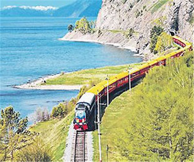 Transsibirisches Schienen-Abenteuer Transsibirische Eisenbahn - weit ist der Weg nach Osten.