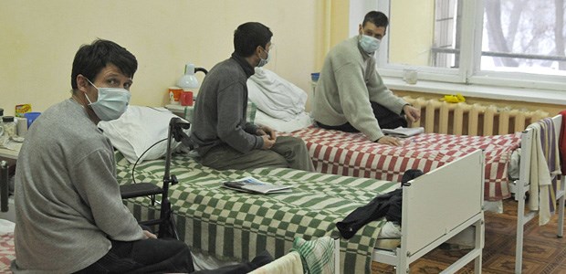 Tuberkulose - nur ein Migranten-Problem? Tuberkulose-Patienten in Kiew.