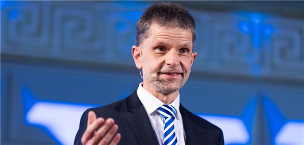 Ulf Müller-Ladner, Vorsitzender der DGIM, bei der Festlichen Abendveranstaltung im Kurhaus Wiesbaden.