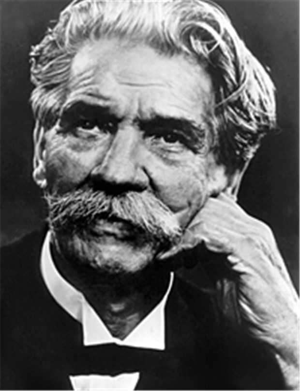 Ein Arzt ohne Grenzen Undatiertes Archivbild von Albert Schweitzer, der am 4. September 1965 in Lambarene (heute Gabun) starb.