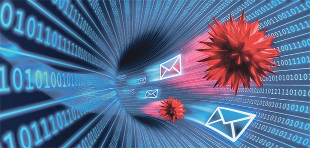 Ungewollter Verkehr auf der Datenautobahn: Schadsoftware kann Computer unbemerkt kapern, um Spam-Mails zu verschicken.