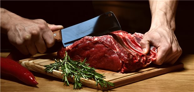 Potenzielle Erreger für Darmkrebs identifiziert Rindfleisch: Dort kommen u.a. die ringförmigen DNA-Elemente (BMMFs) vor, die im Zentrum des vermuteten Zusammenhangs zwischen tierischen Produkten und Darmkrebs stehen.