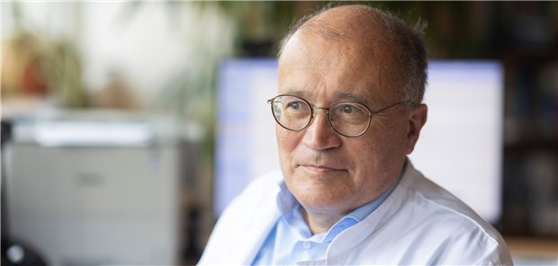 Prof. Dr. Stephan Sahm, Medizinethiker und Chefarzt der Medizinischen Klinik des Offenbacher Kettler-Krankenhauses
