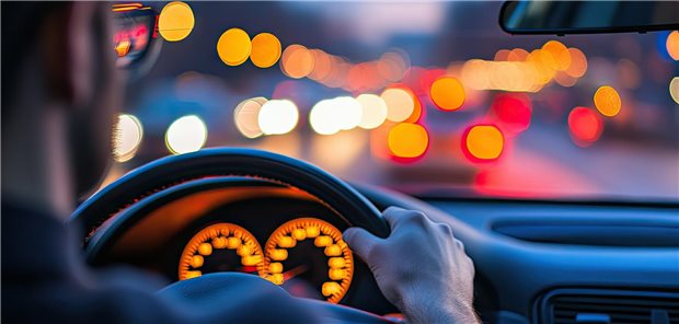 Verschwommene Sicht: Unter Cannabis-Einfluss verarbeitet das Gehirn visuelle Signale beim Autofahren anders als im nüchternen Zustand.