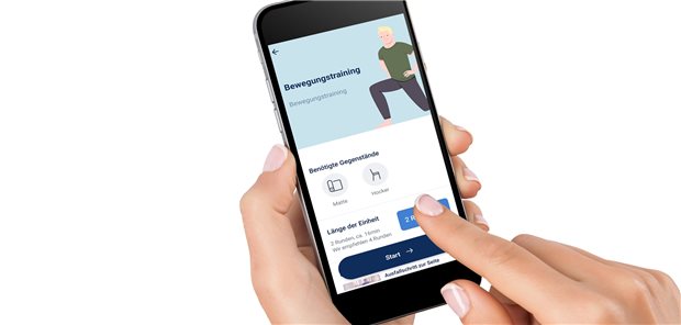 Ein Physiotherapeut für die Hosentasche Via App immer verfügbar: Tipps für ein Training bei Rückenschmerzen.