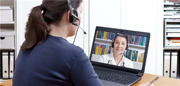 Videosprechstunden-Software war vor Beginn der Pandemie noch ein Ladenhüter. Das änderte sich im vergangenen Frühjahr dann schnell – um Kontakte mit Patienten zu minimieren.