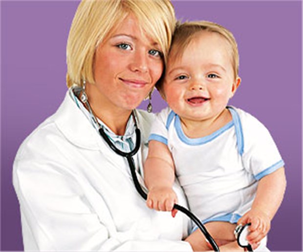 Klinik-Kampagne für Kittel und Kind Viele Ärztinnen wollen Familie und Beruf.
