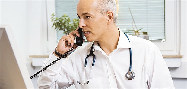 Viele Befundbesprechungen und auch Beratungsgespräche lassen sich aufs Telefon auslagern.