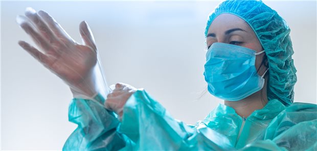 Corona-Bonus auch für Pflegekräfte in Kliniken Viele Krankenpflegekräfte mussten während der Hochzeit der Pandemie unter erschwerten Bedingungen arbeiten.
