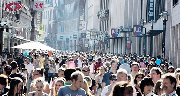 Münster verstärkt den Kampf gegen Schmerz Viele Menschen, junge Stadt: Münster will die Lebensqualität seiner Bürger verbessern.