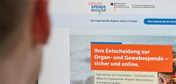 Viele Menschen kennen das Online-Portal zur Registrierung zur Organspende offenbar noch nicht.