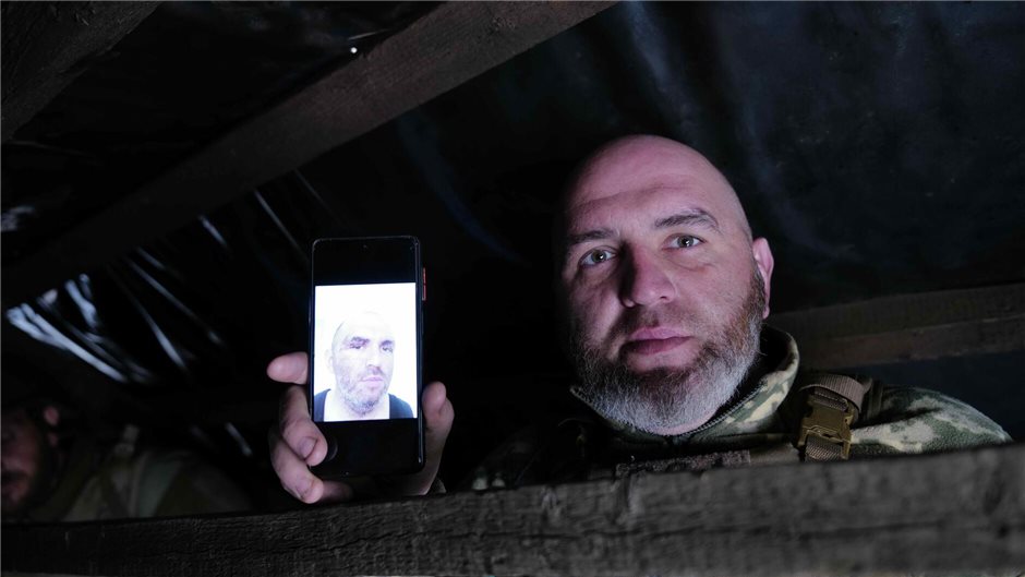 Viele Soldaten der ukrainischen Armee wurden schon verwundet. Auch dieser Kämpfe...