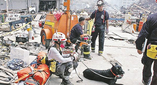Das Trauma 11. September Viele der Helden des 11. September bezahlten ihren Einsatz später selbst mit dem Leben oder leiden bis heute an den Spätfolgen.
