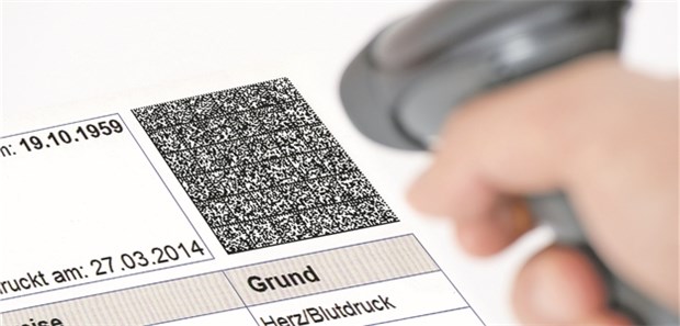 Voller Überblick per Scan: Im 2-D-Code stecken alle Daten des Arzneiplans.