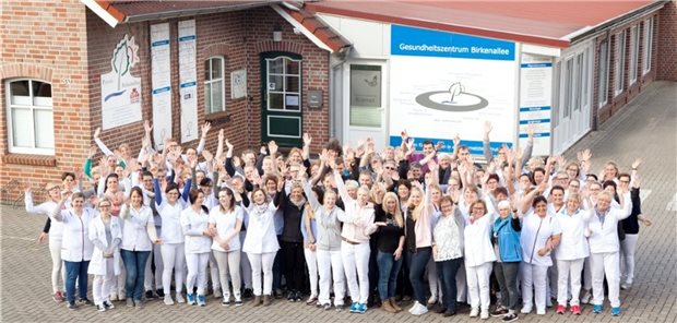 Das Team MVZ Birkenallee gegründet von Dr. Volker Eissing.