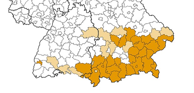Lückenhafter Masernschutz im Süden Vor allem im Süden Deutschlands liegen die Impfquoten deutlich unter dem Bundesdurchschnitt.