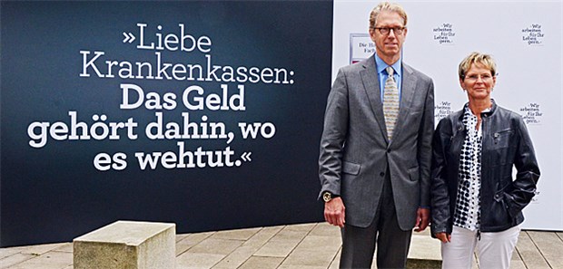 KBV will Budget-Ende einläuten Vor den Honorarverhandlungen: KBV-Chef Dr. Andreas Gassen und Stellvertreterin Regina Feldmann.