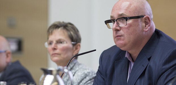 Fundamental-Krach in der KBV Vor einem Jahr sah es noch nach Einheit aus: Feldmann und Köhler Ende 2012.