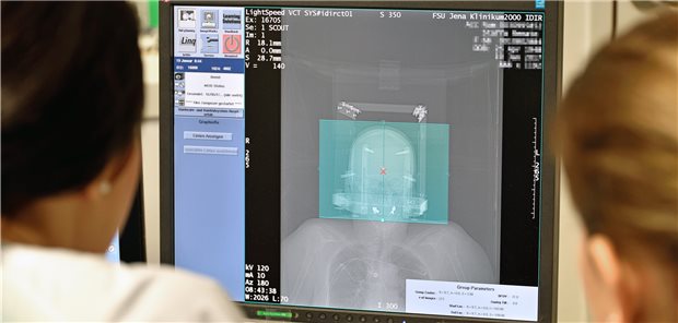 Vorbereitung der Elektrodenimplantation.