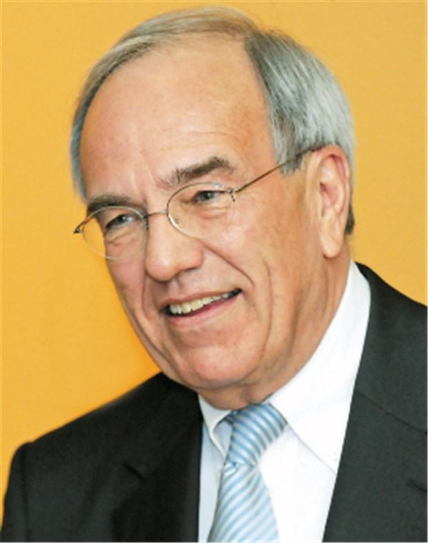 Vorfreude: Senator a. D. Ulf Fink, Initiator und Präsident des Hauptstadtkongresses 2010. © WISO