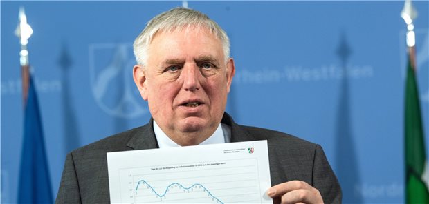 Laumann sieht Aufnahmestopp in Pflegeheimen kritisch Vorsichtiger Optimismus beim nordrhein-westfälischen Gesundheitsminister Karl-Josef Laumann (CDU): „Es geht auf jeden Fall in die richtige Richtung“, sagte er am Freitag zur Entwicklung der Corona-Fallzahlen.