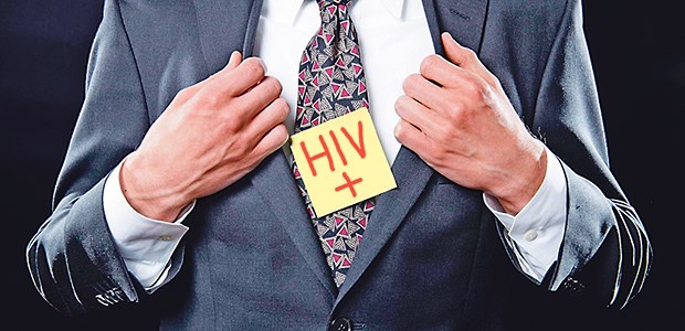 'Ich muss Sie nicht behandeln' Warnhinweis in roten Buchstaben: In Praxen und Kliniken werden Akten oder Zimmer von HIV-positiven Patienten teilweise markiert.