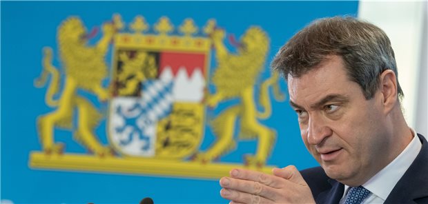 Söder sichert sich Durchgriff aufs Gesundheitswesen Warnte vor Diskussionen über eine vorzeitige Exit-Strategie: Bayerns Ministerpräsident Markus Söder.
