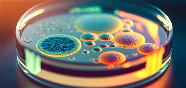 Neuer Ansatz: Mit Antikörpern werden resistente Bakterien neutralisiert Petrischale mit Bakterien- und Pilz-Kulturen