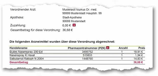 Online-Patientenquittung ist der Renner Was zahlt meine Kasse für mich? Darüber können sich AOK-Versicherte jetzt leicht einen Überblick verschaffen.
